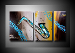 COLORED SAXOPHONE